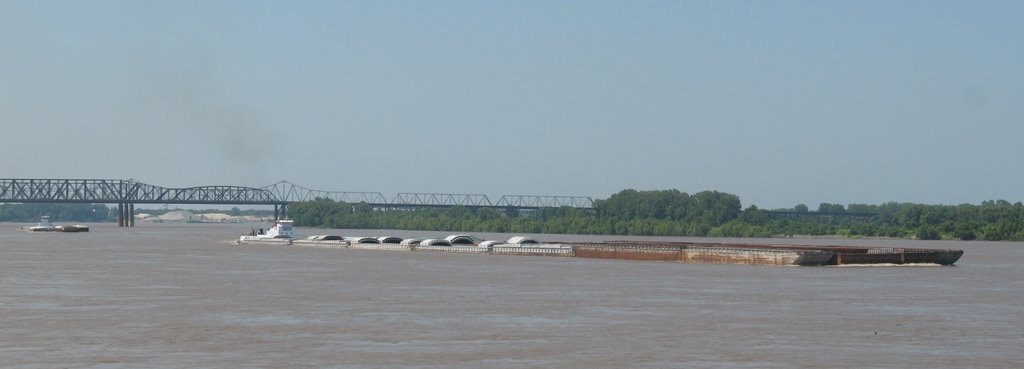 Mississippi River barge
