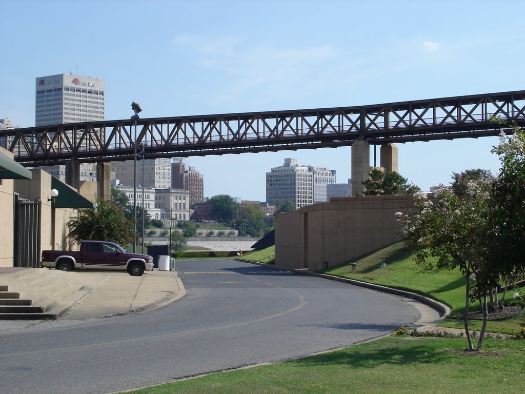 Mud Island Memphis view
