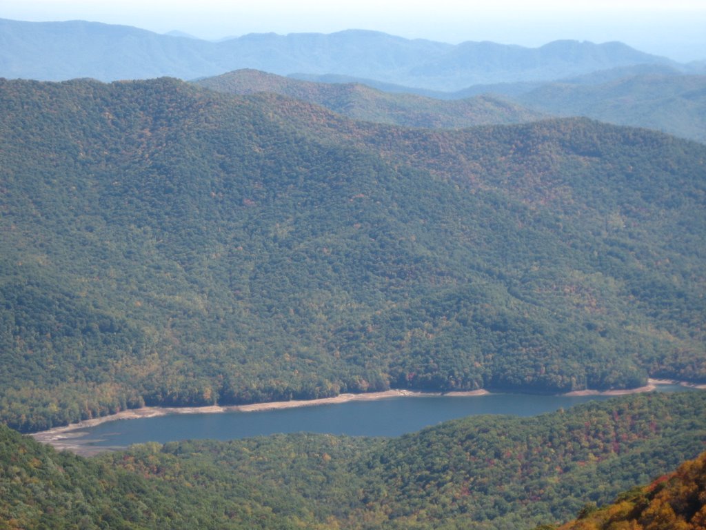 Bee Tree Reservoir from Blue Ridge Parkway