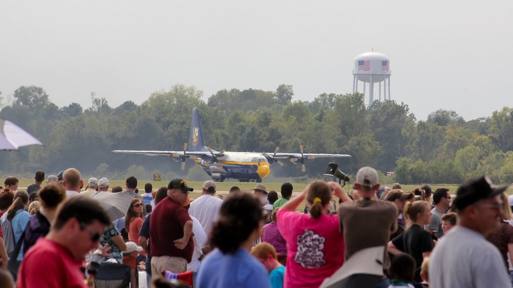 "Fat Albert" - Blue Angels support plane taking off.  Midsouth Airshow 2011