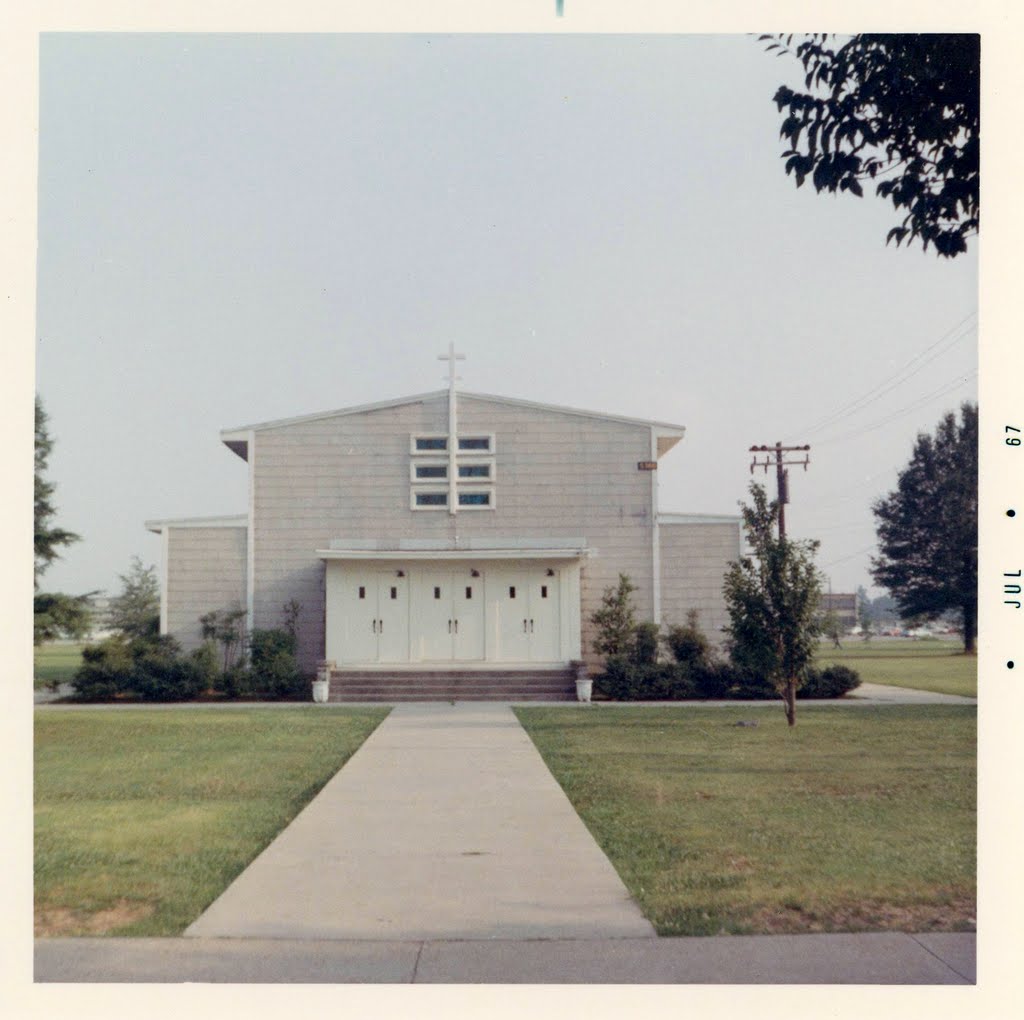 Base Chapel at Naval Air Station - Memphis, Millington, TN
