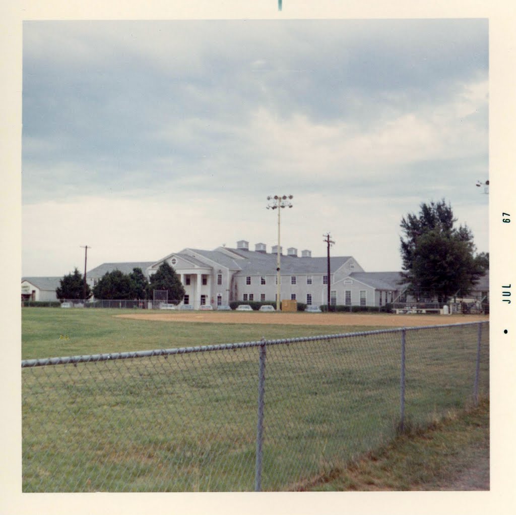 Administration Building at Naval Air Station - Memphis, Millington, TN