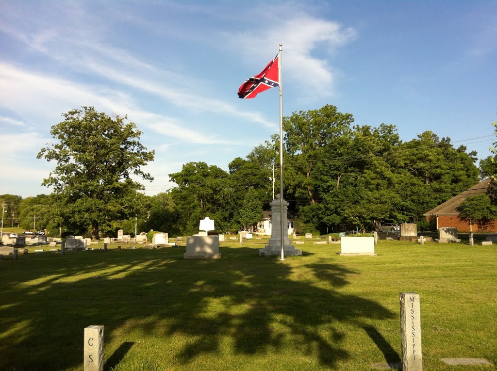 The Confederate Circle at Evergreen Cemetery
