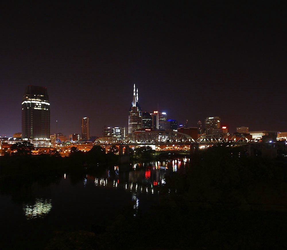 Nashville Skyline night