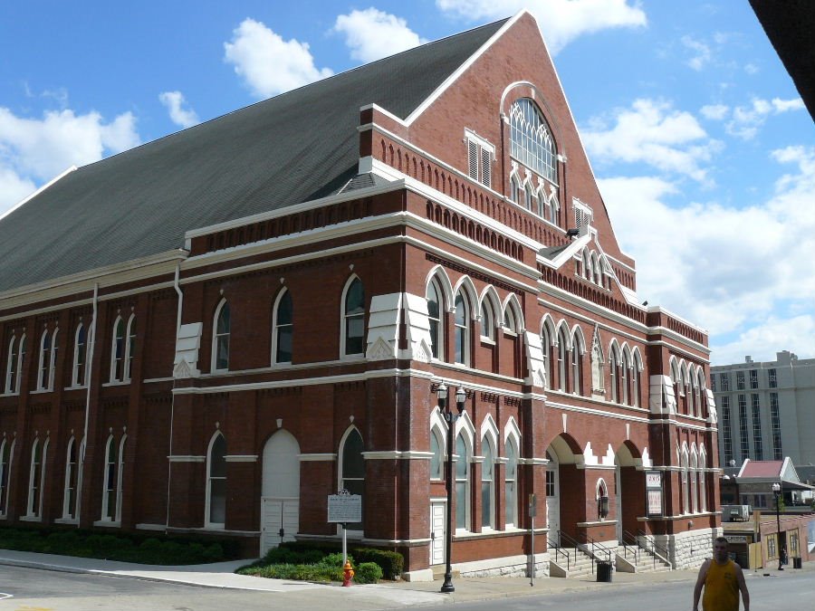 120 5th Ave N, Ryman Theatre, Nashville Tn (see Google Earth)