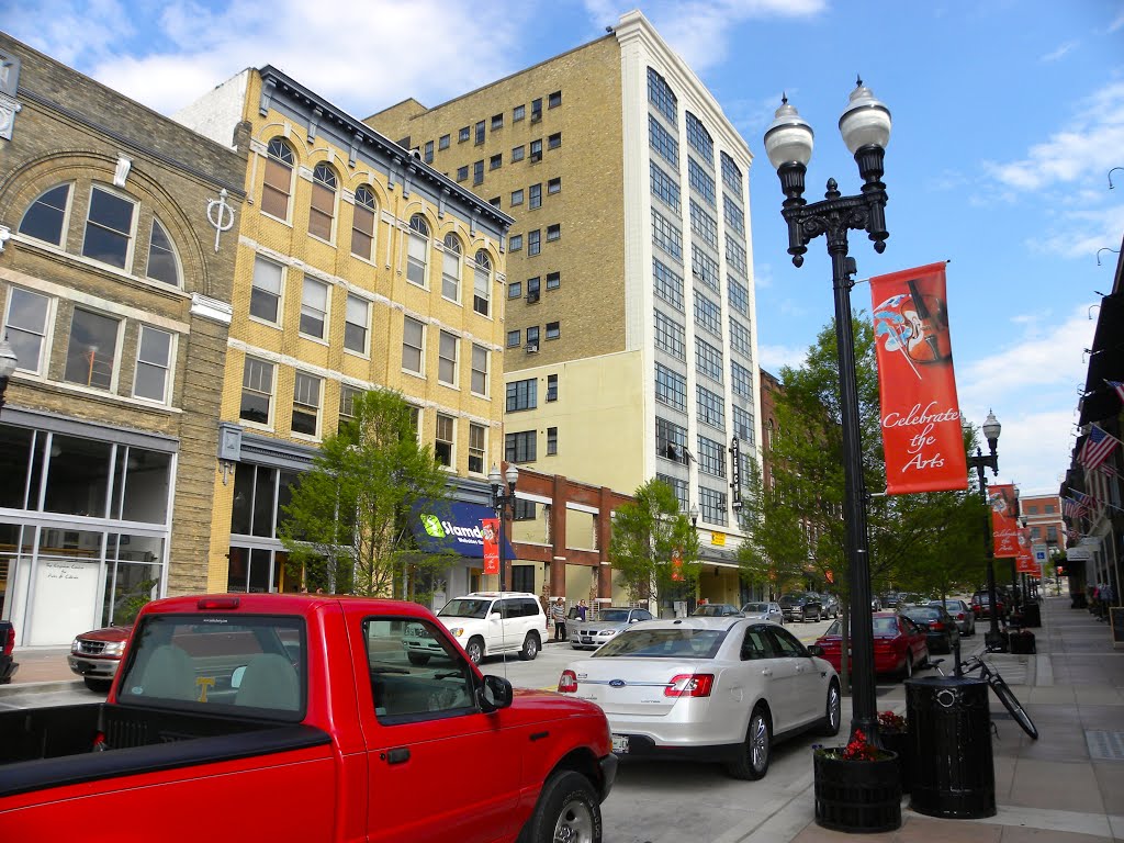Buildings in S. Gay Street - Knoxville TN