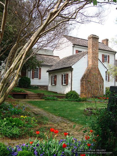 Blount Mansion Garden, Knoxville, TN