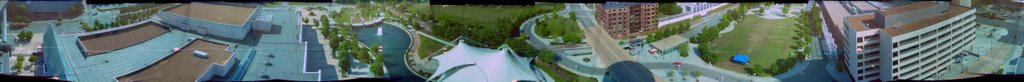 Panorama thru bottom window row