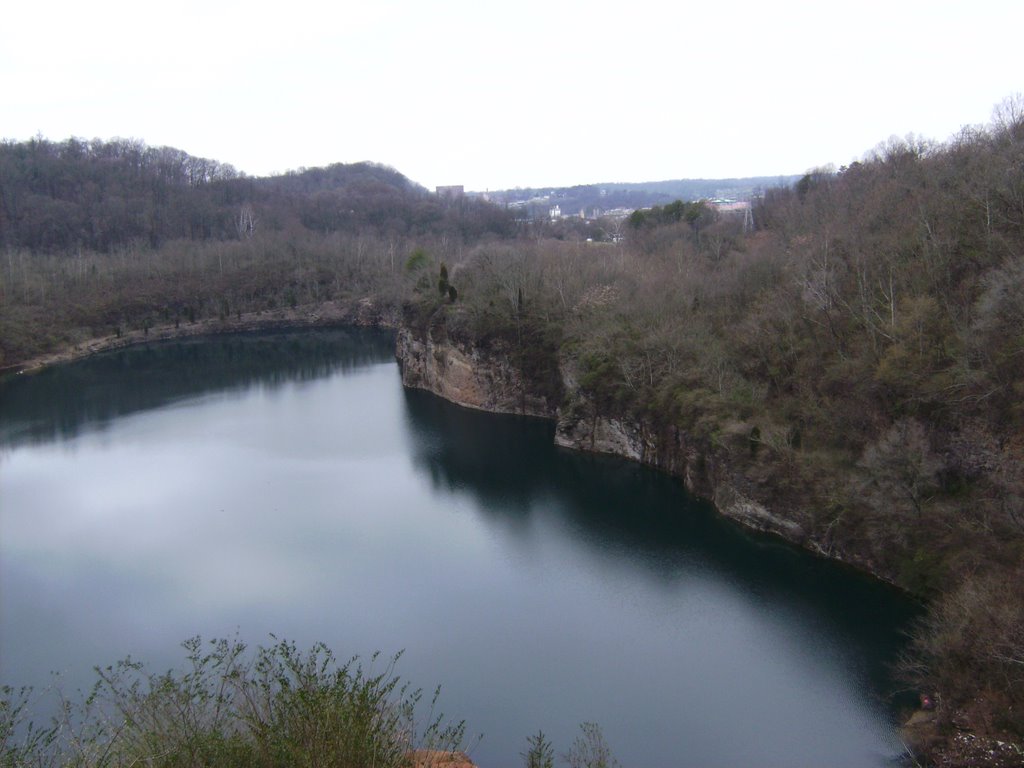 Quary near Fort Dickerson Park