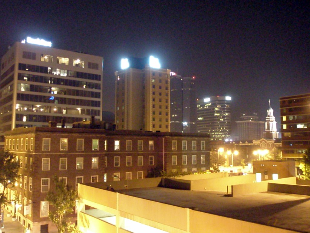 Downtown Knoxville, TN @ night