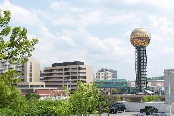 Knoxville  and the Sun Sphere, Knox County, Tennessee
