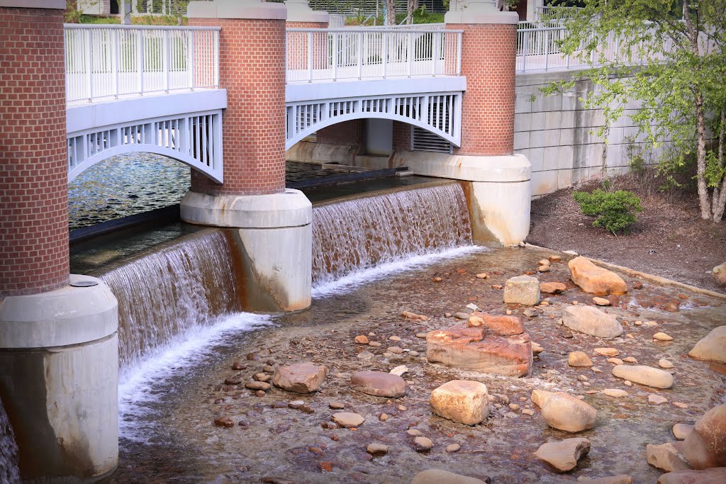 Water under the Bridge at the Worlds Fair Park in Knoxville, TN