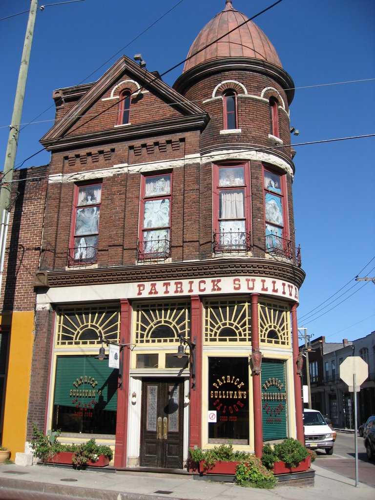 One of (rare) nice old buildings in "Old Town" Knoxville, Tennessee