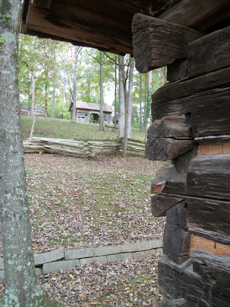 Corn Crib (from corner of Loom House)