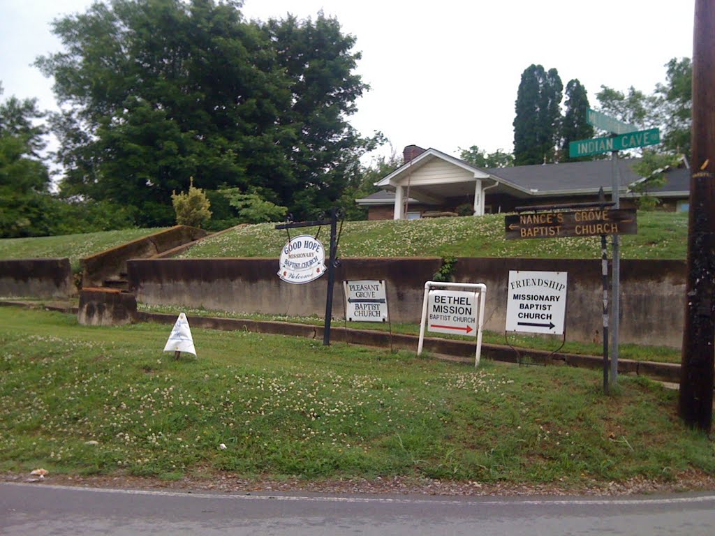 Indian Cave Road at Mill Springs Road - Jefferson County, Tennessee
