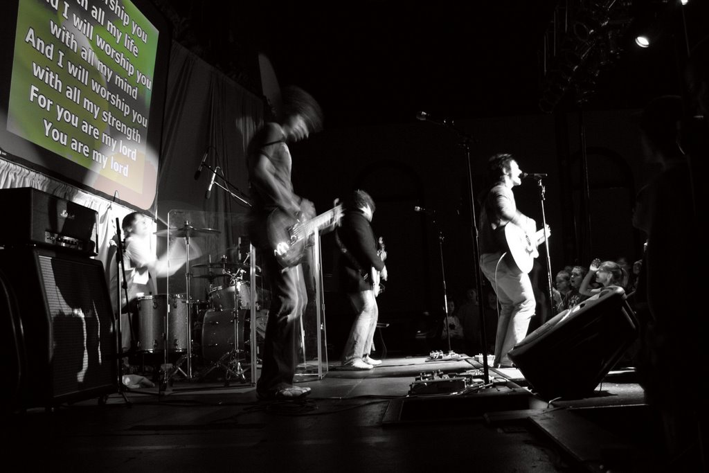 Candlefuse at a Youth Concert for Grace Baptist Church