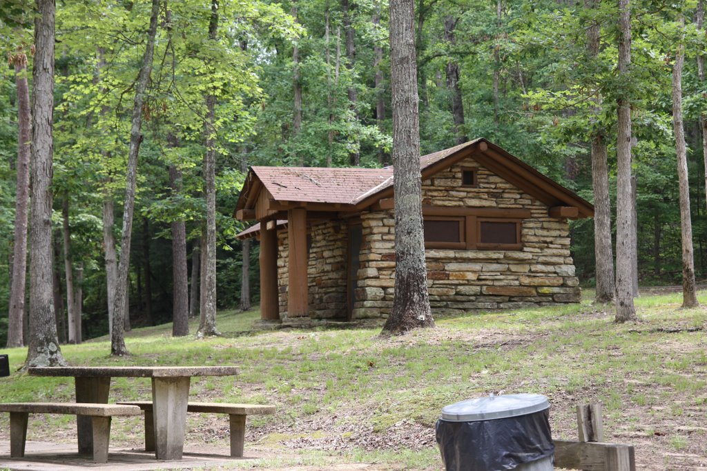 Pickett Bath House near Jamestown, TN