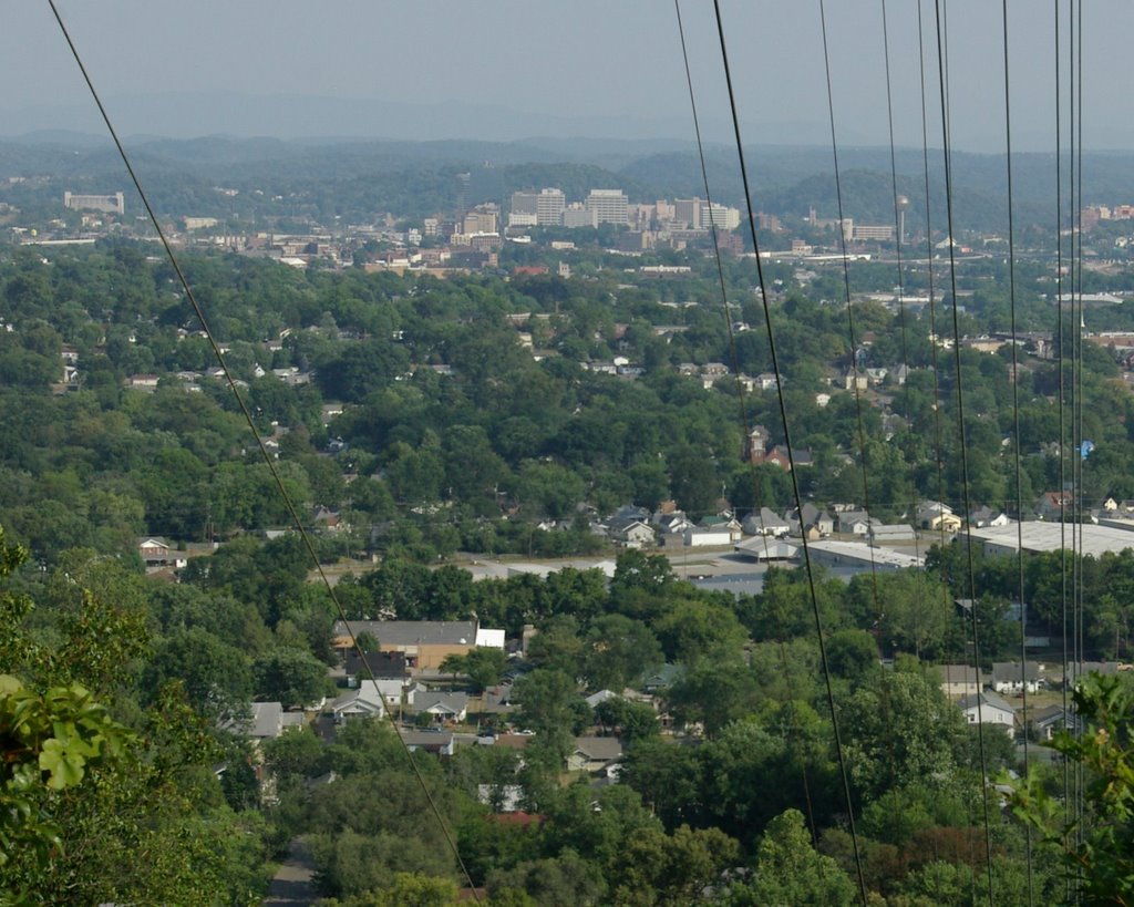 Knoxville from Sharps Ridge