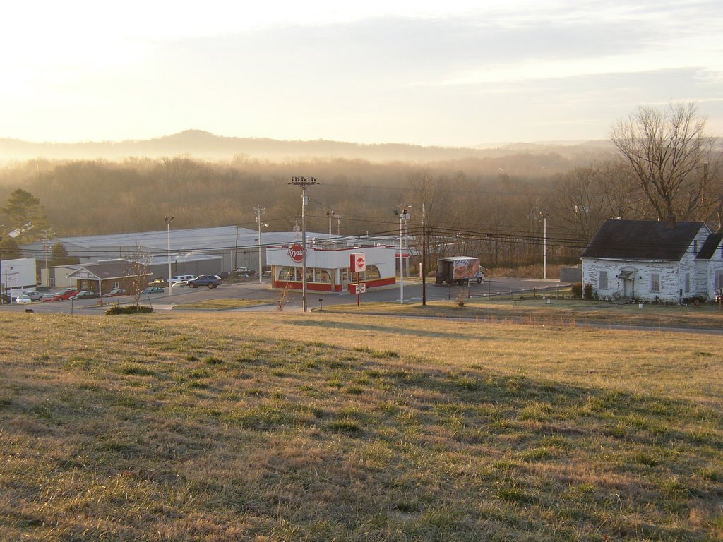 view from hotel in pulaski tn