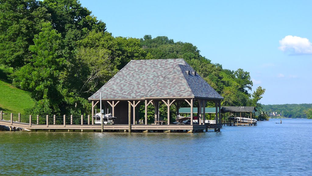 Knoxville Boat Dock with Slate Roof