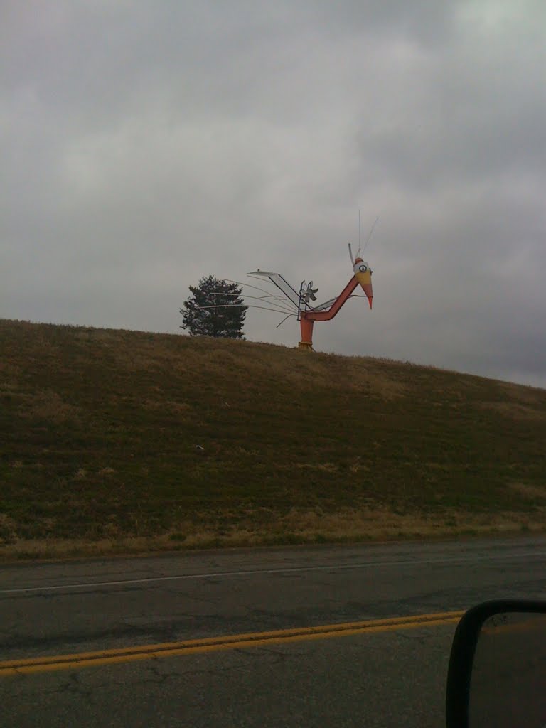 Bird Windmill along Old Knoxville Highway just 1/2 mile south of Maryville Pike.