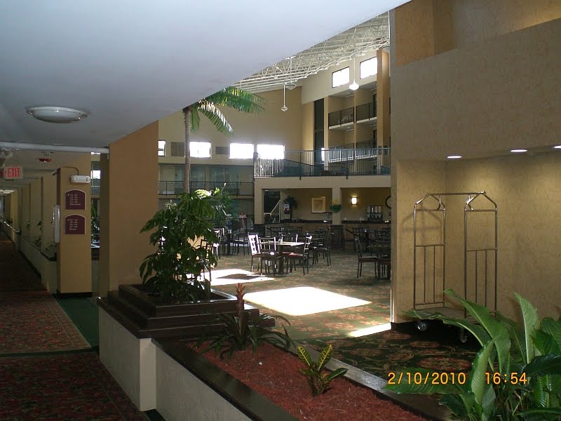 Inside the hotel