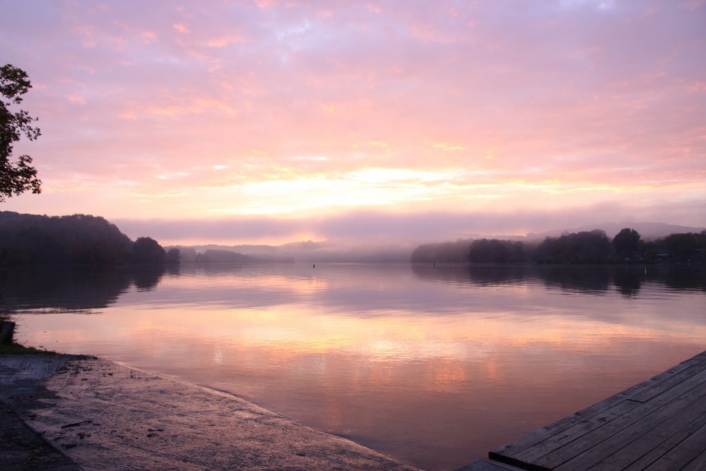 Dawn  on the Clinch River, Edgemoor, TN