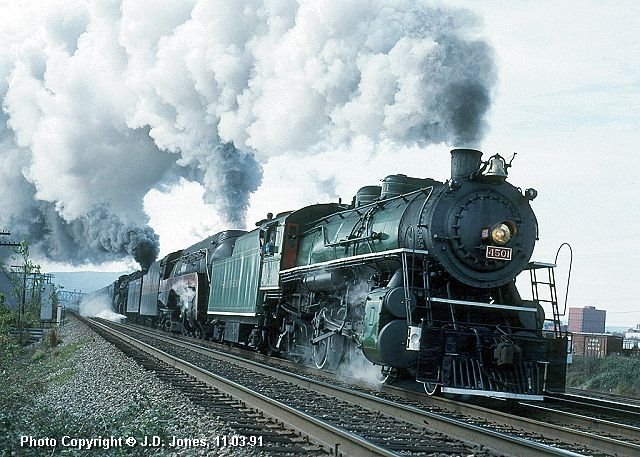 Southern 4501 - N&W 611 & 1218 - Chattanooga, TN