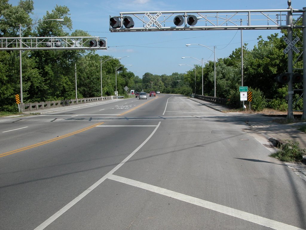 Bridge over the Harpeth River, Murfreesboro Road (TN Route 96), Looking Southeast, Franklin, Tennessee