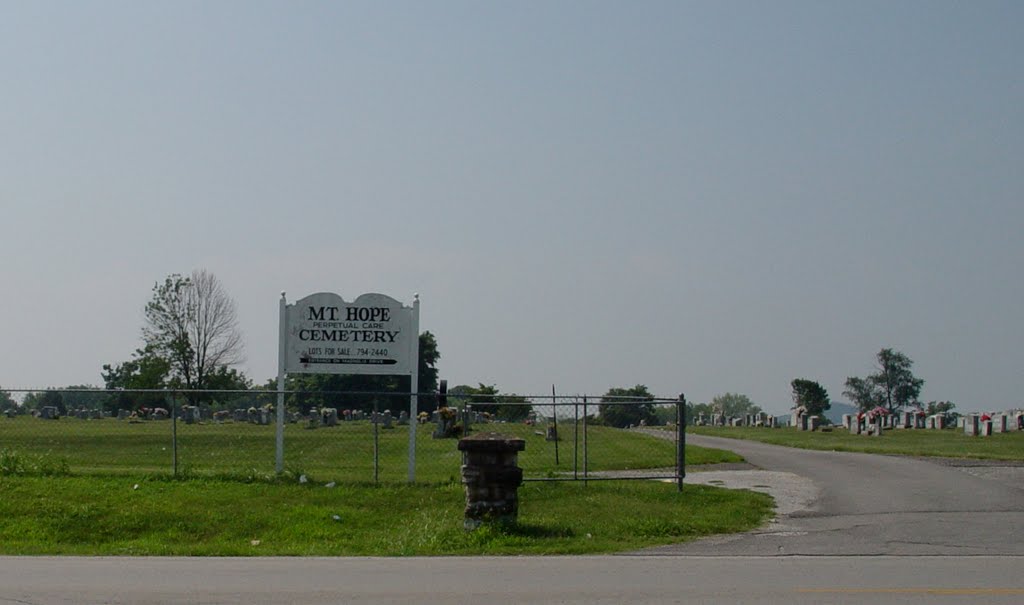 Entrance to Mt. Hope Cemetery