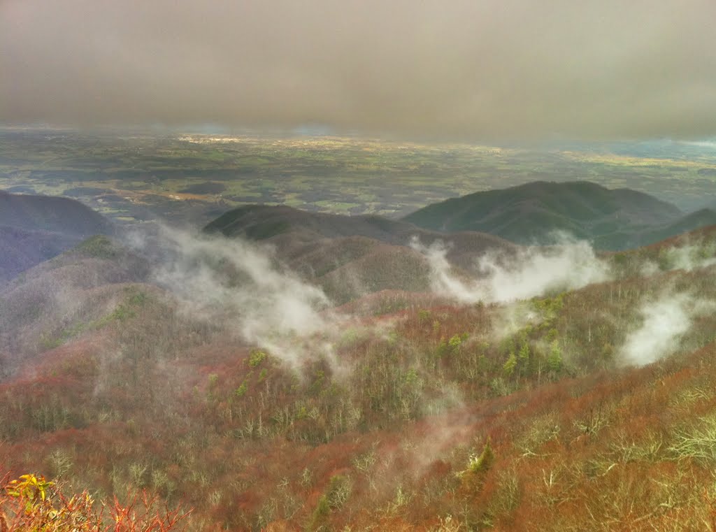 View from Firescald Knob