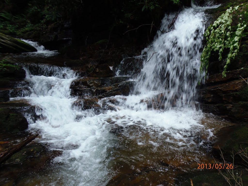 Falls above Margarette Falls