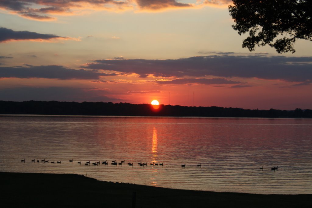 Old Hickory Lake at Dusk