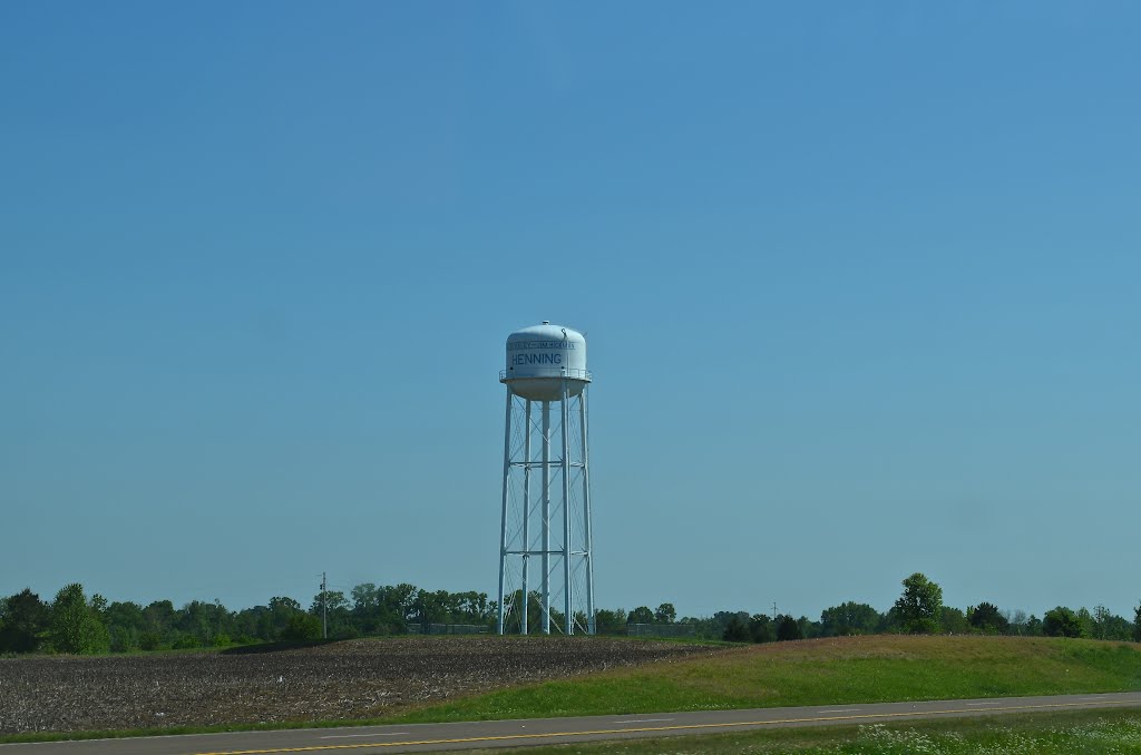 Henning, TN water tank