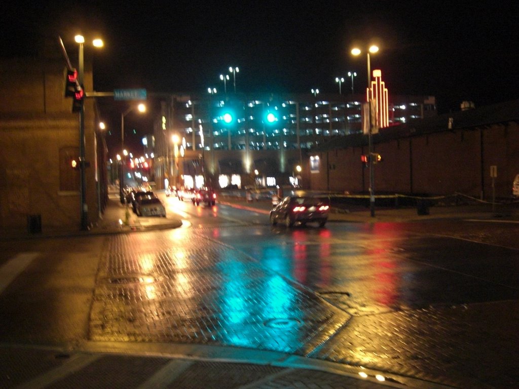 Market Street in the Rain