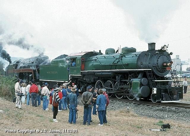 Southern 4501 - N&W 611 & 1218 - Chattanooga, TN