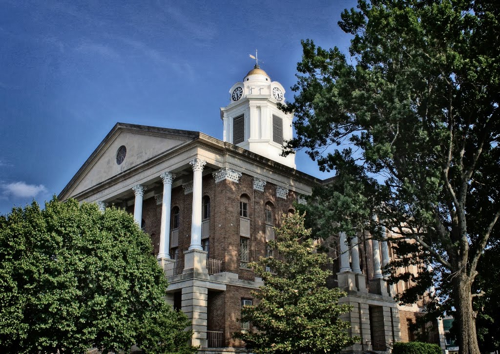 Bedford County Courthouse - Built 1874 - Shelbyville, TN