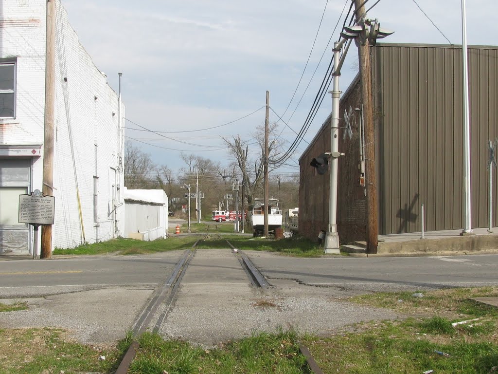 Fire Engines no longer stop at this railroad crossing either