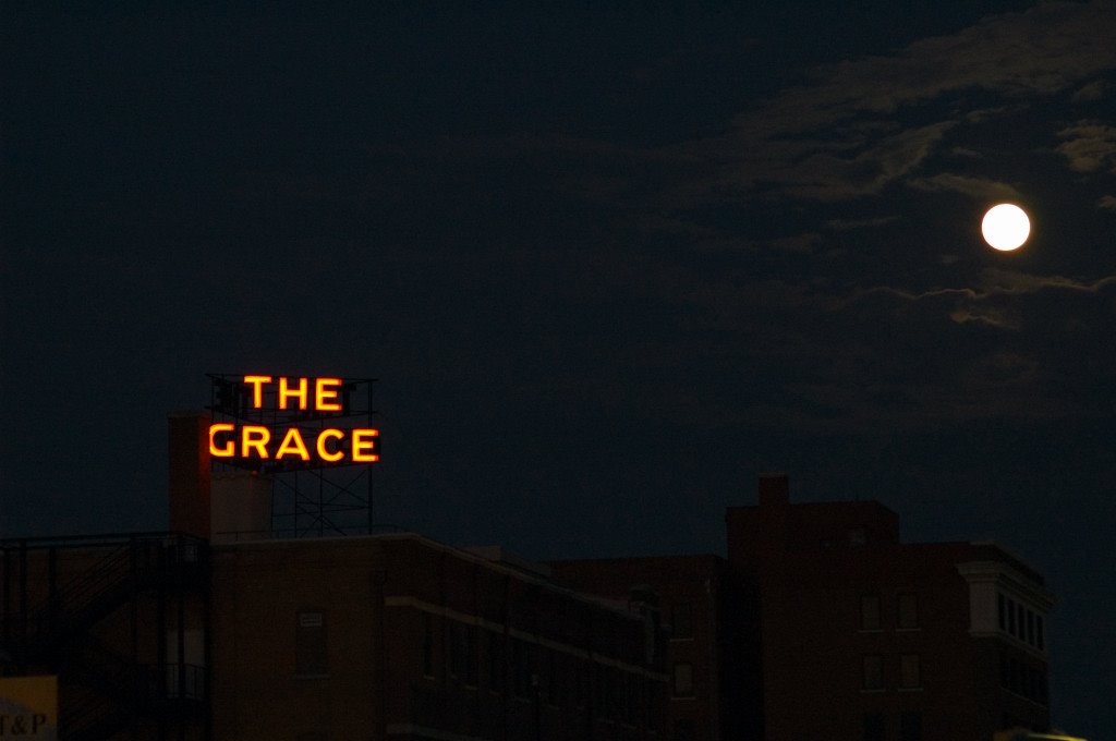The Grace Museum with moon