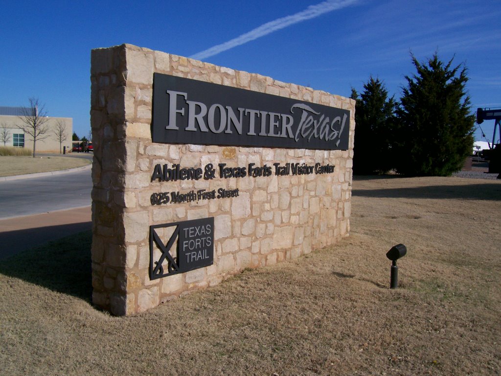 Frontier Texas! Sign