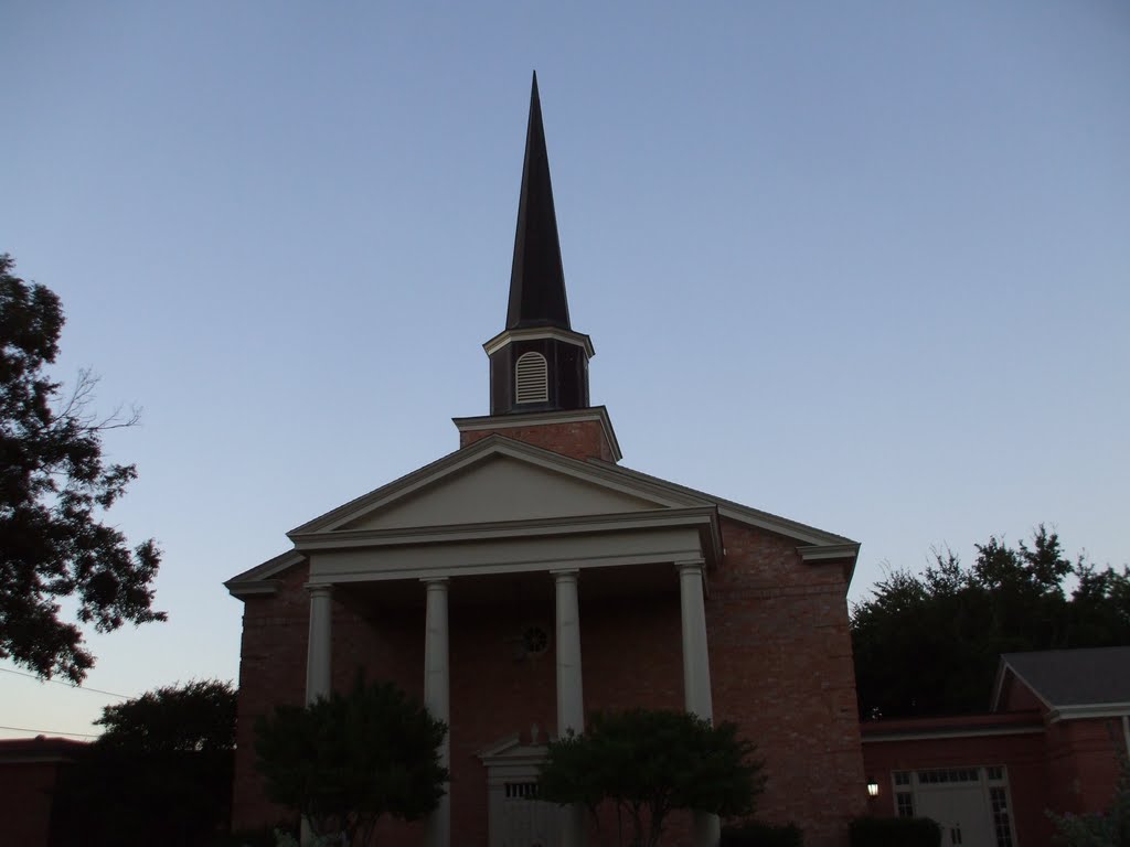 First Christian Church, downtown Abilene, TX.
