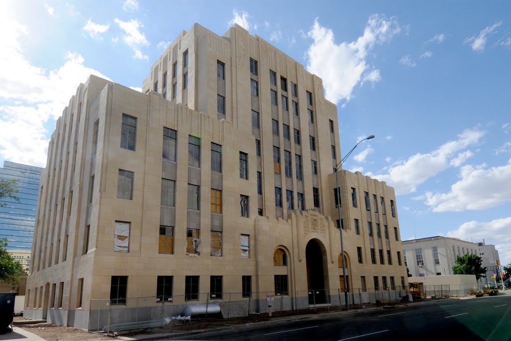Potter Co. Old Courthouse (1932)-Amarillo TX 6-2011