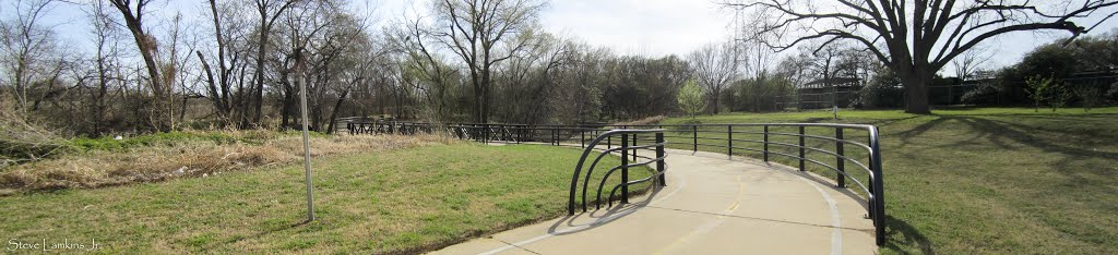 Dr. Robert Cluck Park Bridge at Johnson Creek