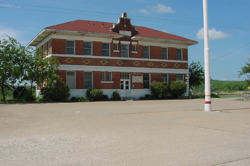 Old T&P Railroad Station in Baird, Texas. 2006.