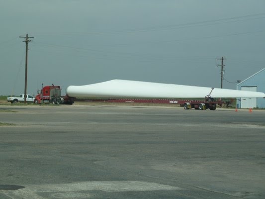 Merkel, TX: Wind Turbine Blade, 2011