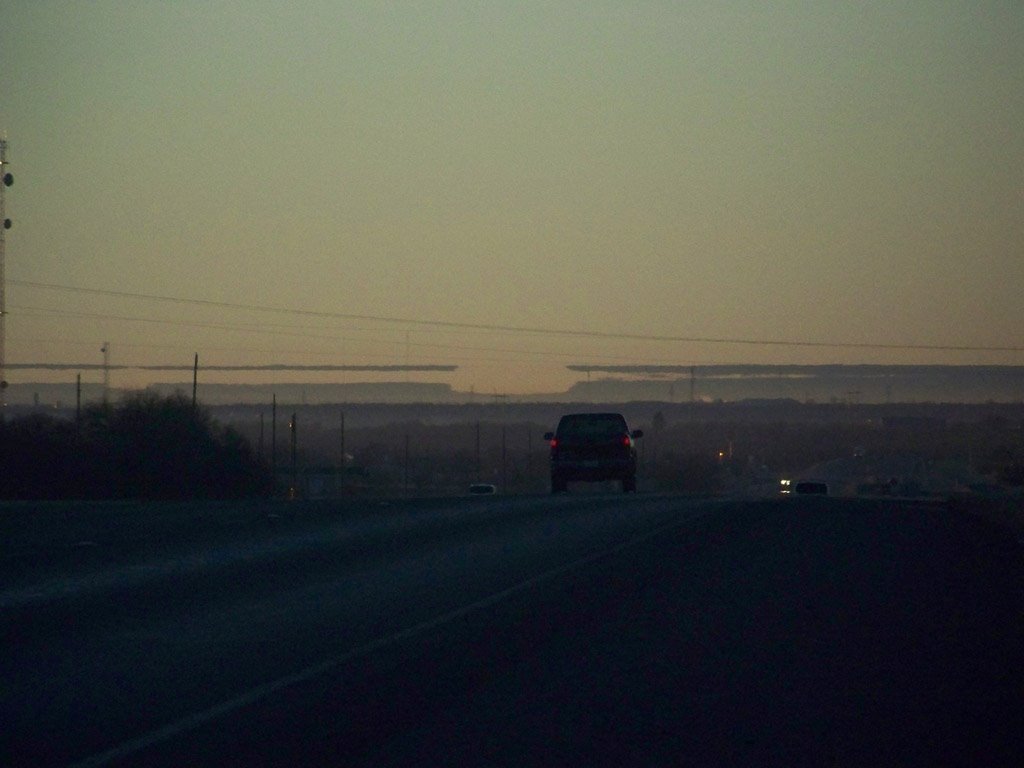 Temperature Inversion Mirage
