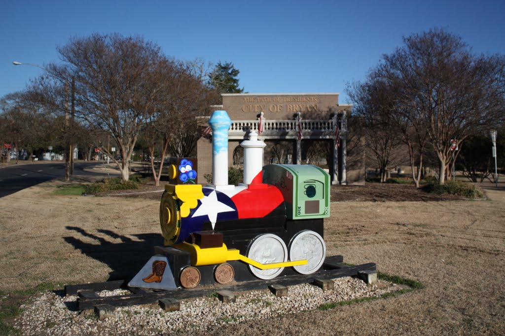 Train at Sue Haswell Park