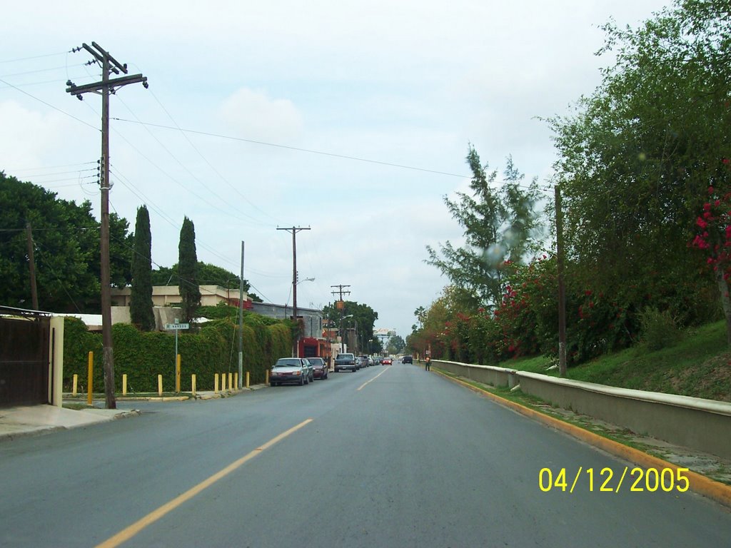 Avenida Tamaulipas (bordo del limite con USA)