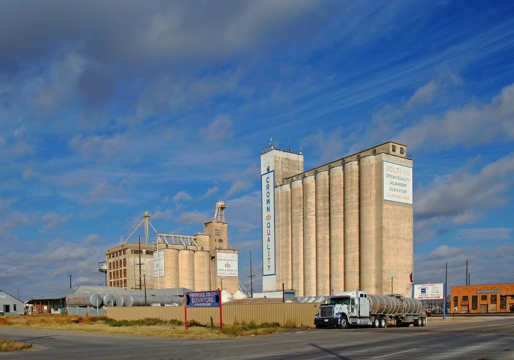 Grain Elevators, Vernon, Texas