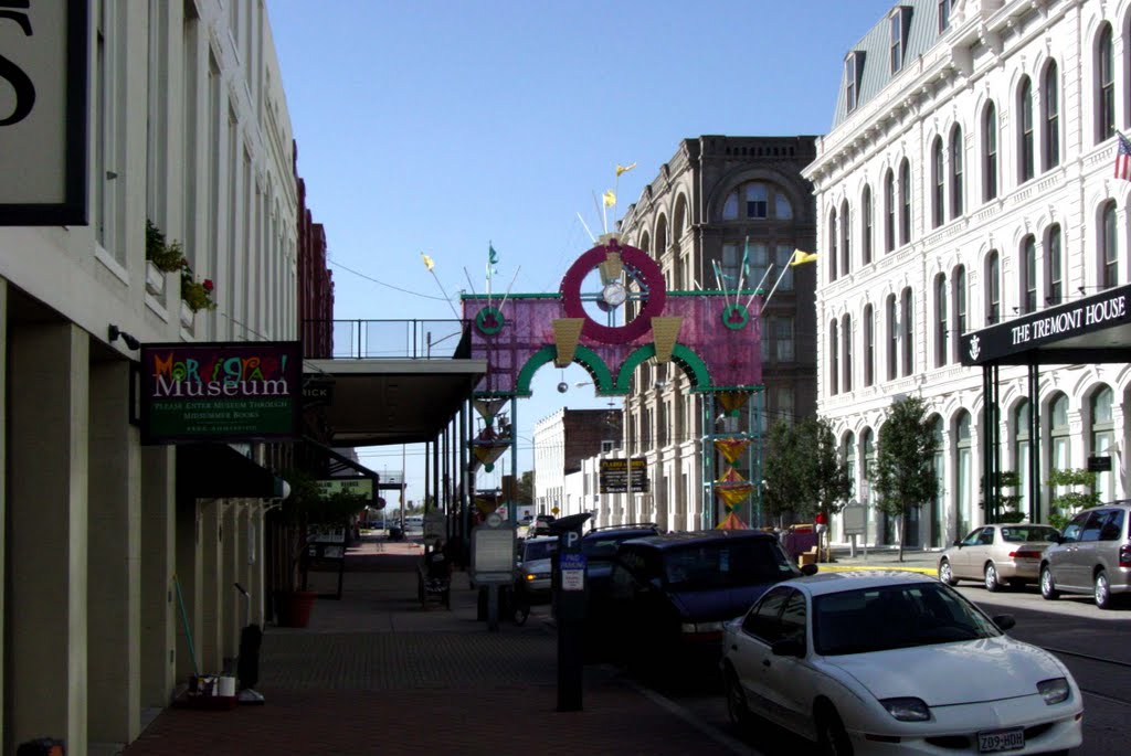 Downtown  Galveston Texas